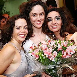 Luciana Braga, Bianca Byington e Cláudia Ohana