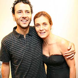 Marcos Palmeira e Adriana Esteves