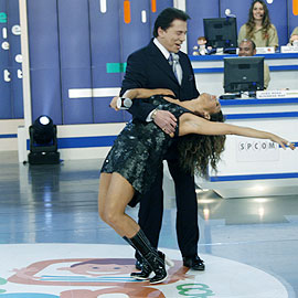 Show de dança com Silvio Santos e Daniela Mercury