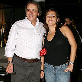 Reginaldo Leme e sua filha Daniela Leme