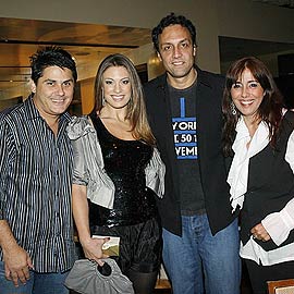 César Filho, Elaine Mickely com Pampa e sua mulher