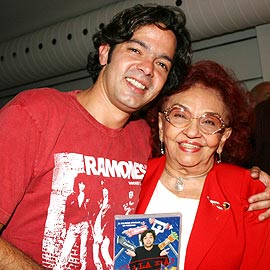 Bruno Mazeo com Lupe de Gigliotti
