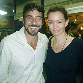 Júlia Lemmertz e Alexandre Borges