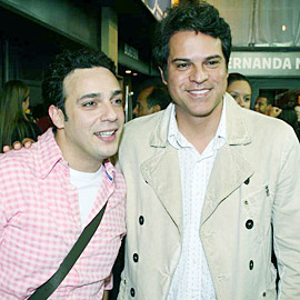 Juan Alba e Marcelo Médici