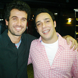 Eriberto Leão e Marcelo Médici