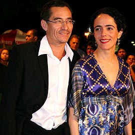 Chico Diaz e Silvia Buarque