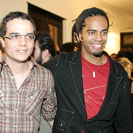 Wágner Moura e Jair Rodrigues