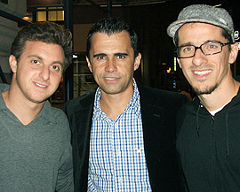 Luciano, Rick e Rodrigo