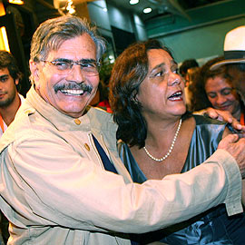 Tarcísio Meira e Ana Maria Magalhães