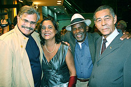 Tarcísio Meira, Ana Maria Magalhães, Antônio Pitanga e Roque Pereira