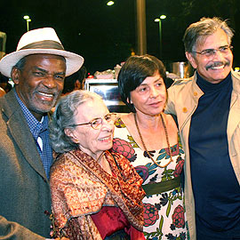 Antônio Pitanga, Paloma Rocha e Tarcísio Meira