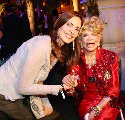 Silvia Pfeifer e Dercy Gonçalves