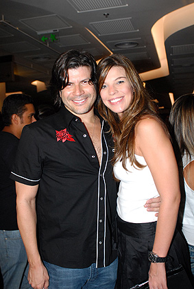 Paulo Ricardo e a namorada, Francine Elmor