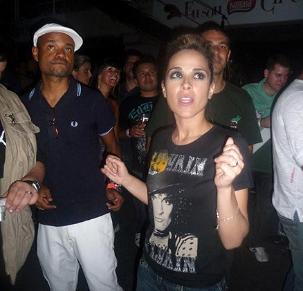 Wanessa também curte o show da Beyoncé