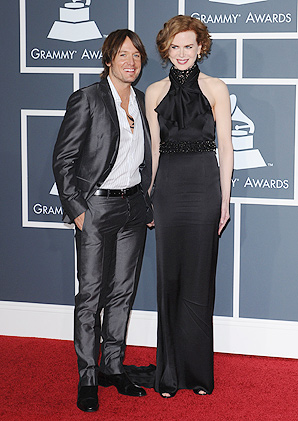 Nicole Kidman acompanhou seu marido, o cantor country Keith Urban