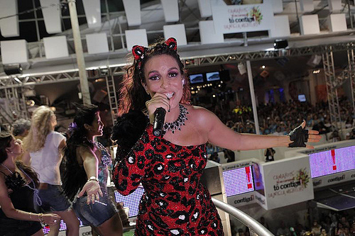 Ivete Sangalo vira onça no Carnaval de Salvador