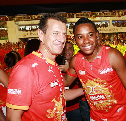 Dunga e Robinho