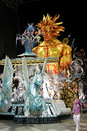 Desfile Mocidade Alegre, em São Paulo