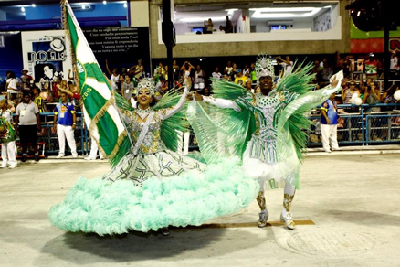 Desfile Império Serrano, no Rio de Janeiro