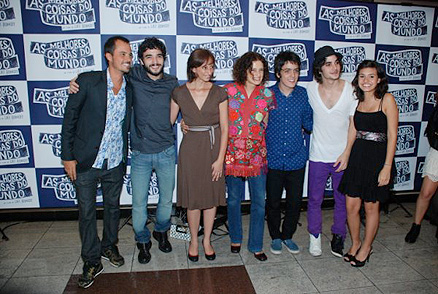 Paulo Vilhena, Caio Blat, Laís Bodanzky, Denise Fraga, Francisco Miguez, Fiuk e Gabriela Rocha