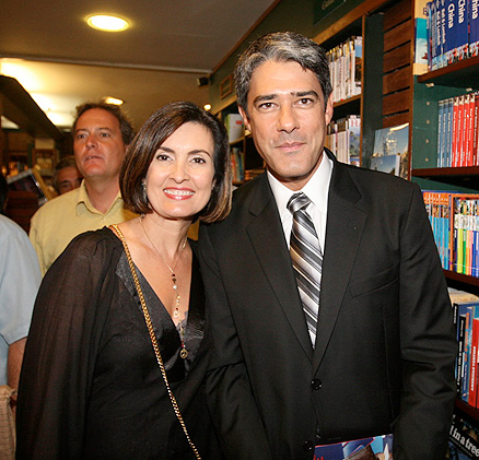 Fátima Bernardes e Willian Bonner