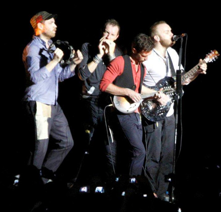 A banda Coldplay