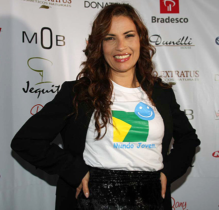 A atriz Isadora Ribeiro