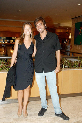 Milena Toscano e o namorado Fernando Dolabella