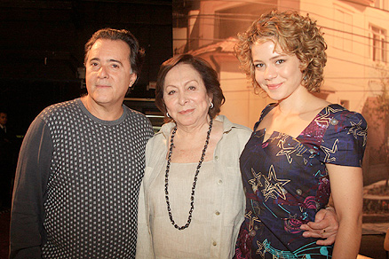 Tony Ramos, Aracy Balabarian e Leandra Leal