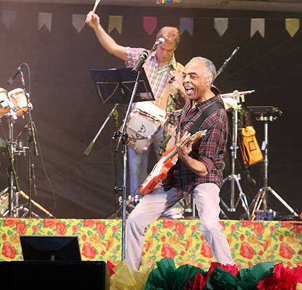 Gilberto Gil apresentou a terceira edição do São João Carioca