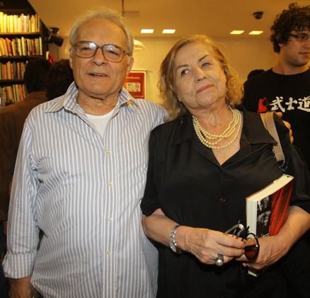 Os atores Otton Bastos e Jacqueline Laurence