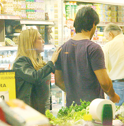 Susana e Sandro escolhem as compras