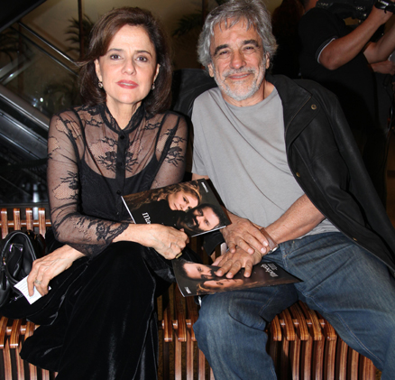 Marieta Severo e o namorado, o diretor de teatro Aderbal Freire Filho