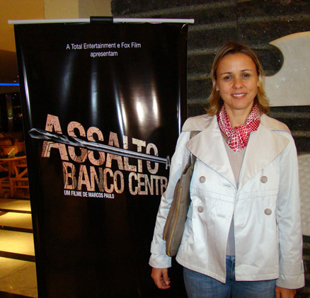 A atriz Giulia Gam