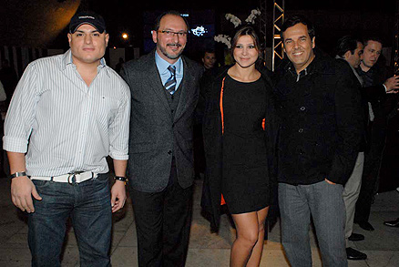 Carlinhos, Britto Jr., Dani Souza e Marco Camargo