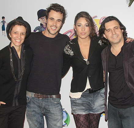 Gisele Joras, Bruno Ferrari, Gisele Itié e Edson Spinello