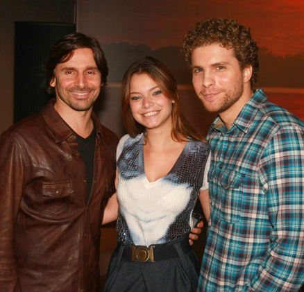 Murilo Rosa, Milena Toscano e Thiago Fragoso