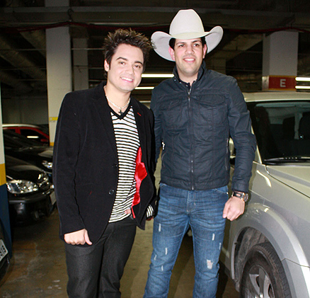 Fernando e Sorocaba também estavam no evento