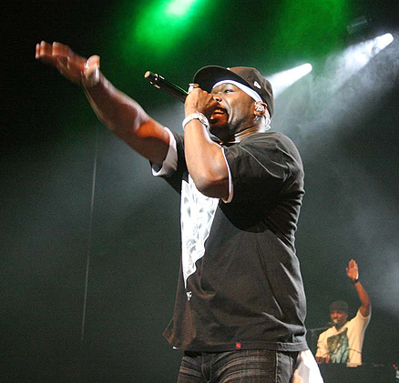 50 Cent se apresentou no Via Funchal, em São Paulo