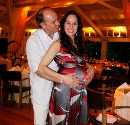 O casal de atores Claudia Mauro e Paulo Cesar Grande