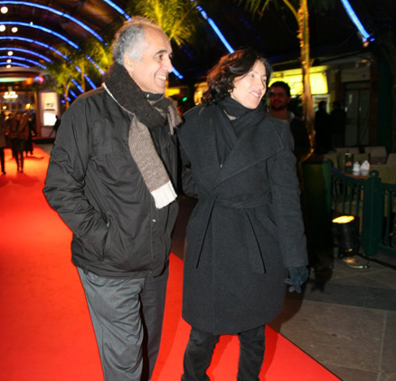 Cássia Kiss curte o frio de Gramado ao lado do marido, João Baptista Magro Filho