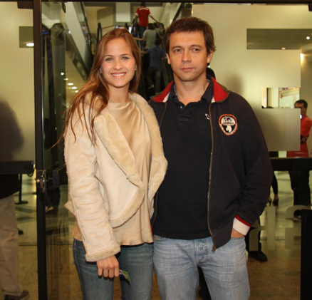 Luiza Valdetaro e o marido, o empresário Alberto Blanco