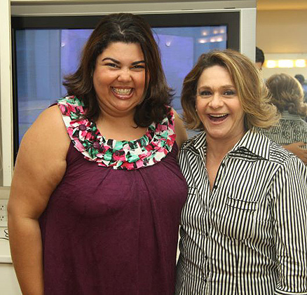 As atrizes e comediantes Fafy Siqueira e Fabiana Karla