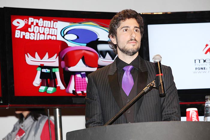 Marcos Mion comandou a nona edição do Prêmio Jovem Brasileiro