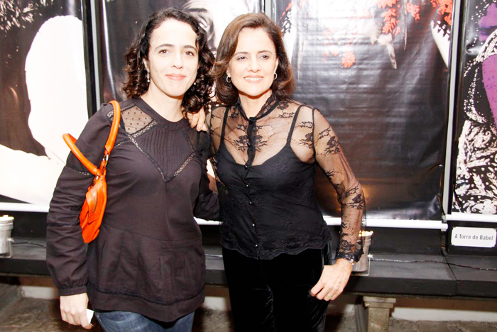 Marieta e a filha, a também atriz, Silvia Buarque