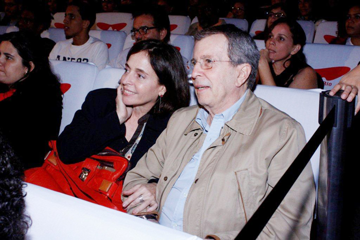 Daniel Filho e a namorada Olívia Byington