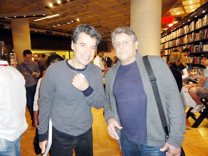 Paulo Betti e o diretor Marcos Paulo