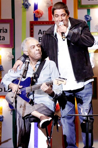 Gil e o sambista Zeca Pagodinho