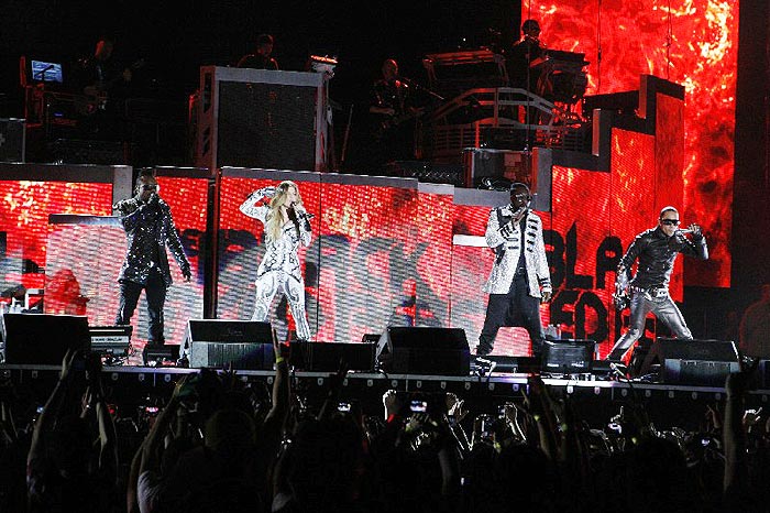 Black Eyed Peas no palco