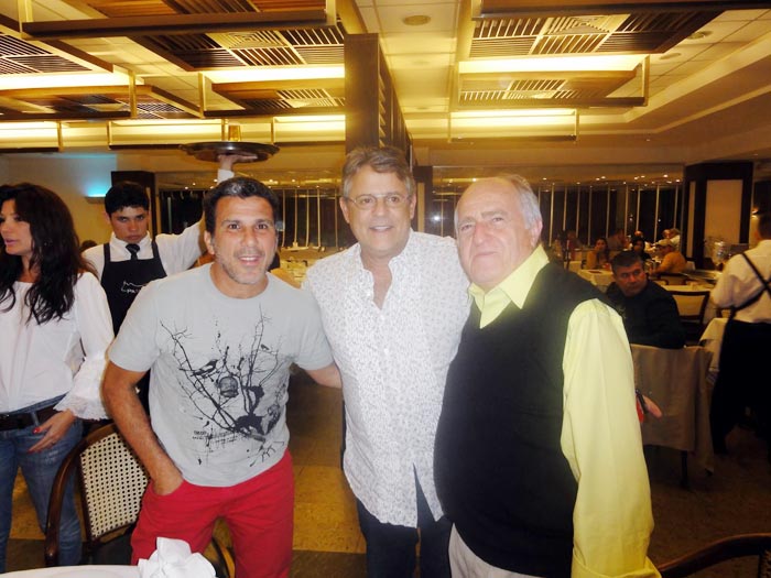 Eri Johnson, Marcos Paulo e Ary Fontoura